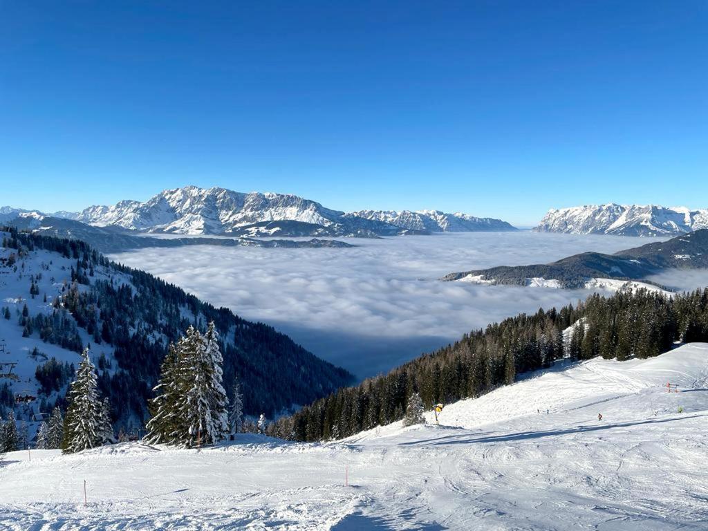 Hotel - Pension Oetzmooshof سانكت يوهان ايم بونغ المظهر الخارجي الصورة